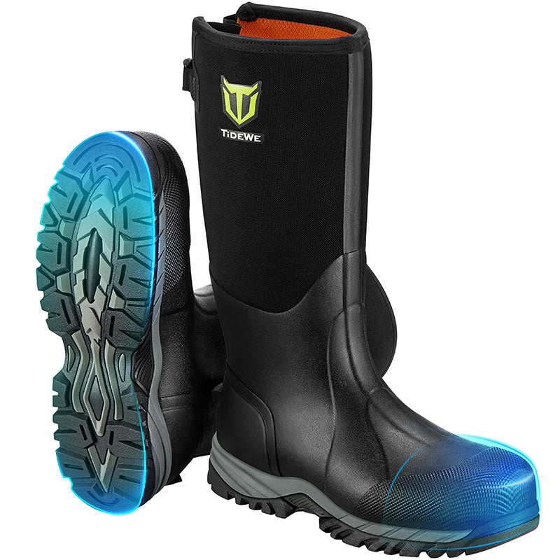 Boots | Rubber Waterproof Boots | Insulated Boots - TideWe