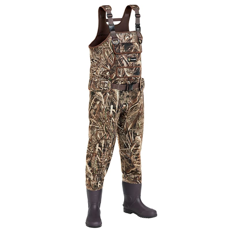 Tidewe Chest Waders, Hunting Waders for Men Realtree MAX5 Camo