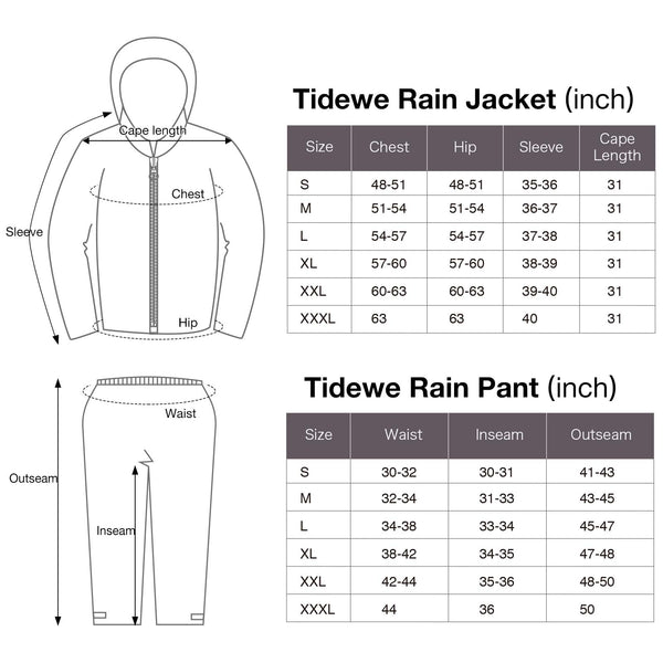 270 Degree 3 Full Panels See Through Hunting Blind and Rain Suit Bundle with size chart and diagrams showcasing dimensions and features for hunters.