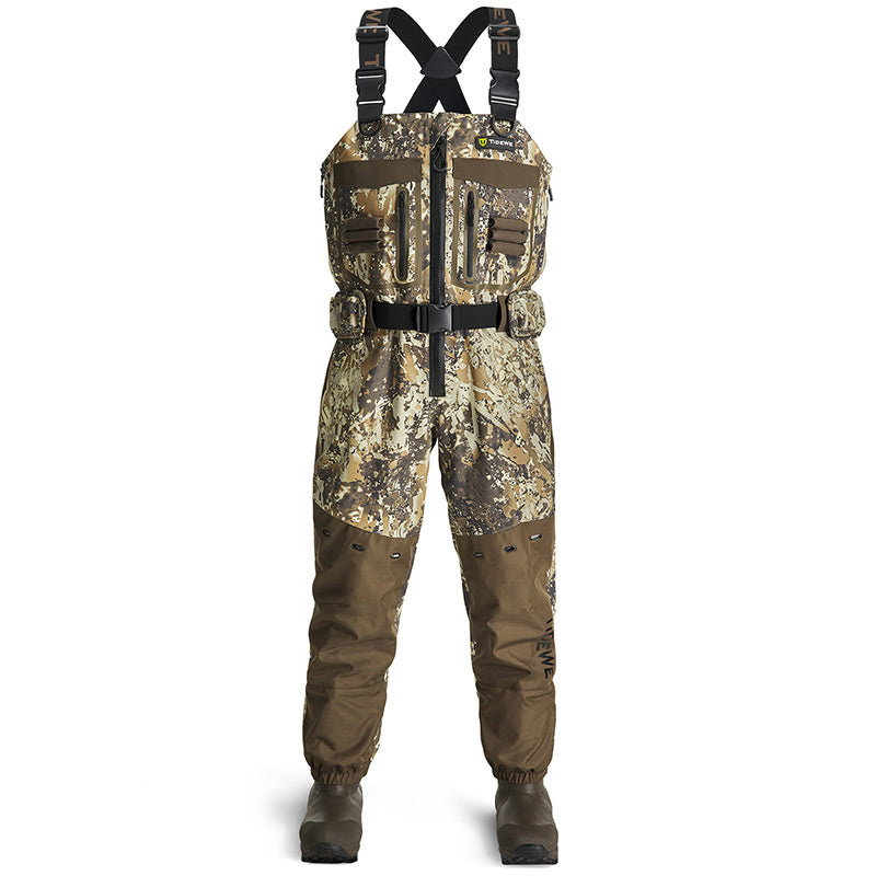 TideWe Bootfoot Chest Waders, Fishing Waders 2-Ply Nylon Waterproof Hunting  Waders with Boot Hanger for Men and Women : : Sports & Outdoors