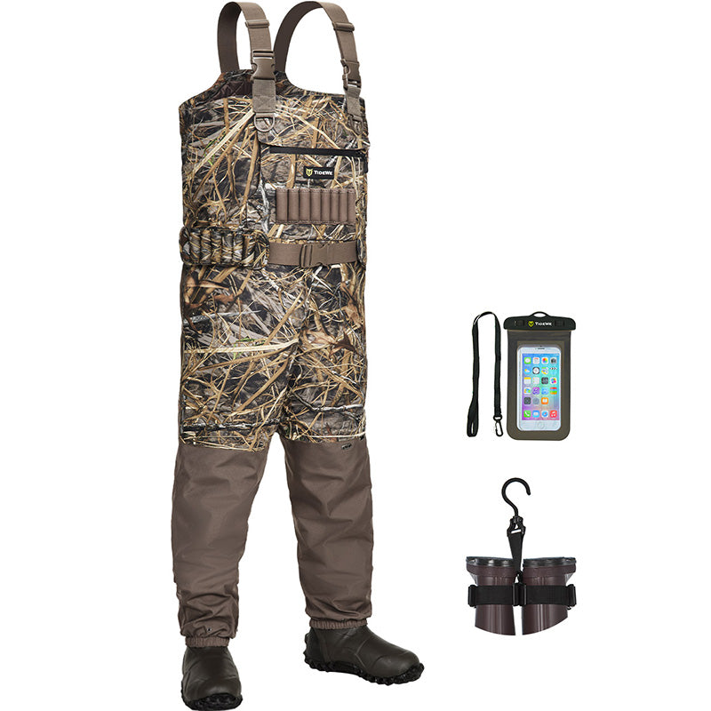 Waist Wader Pants Fishing Waders for Men Women with Boots Waterproof  Bootfoot Insulated Wading Pants Waders for Outdoors Duck, Camo, 8 :  : Sports & Outdoors