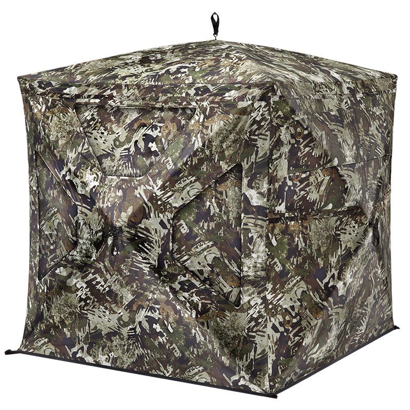 Amazing Offer VisST See - Through Pop - Up Ground Blinds with Silent Magnetic Door - TideWe