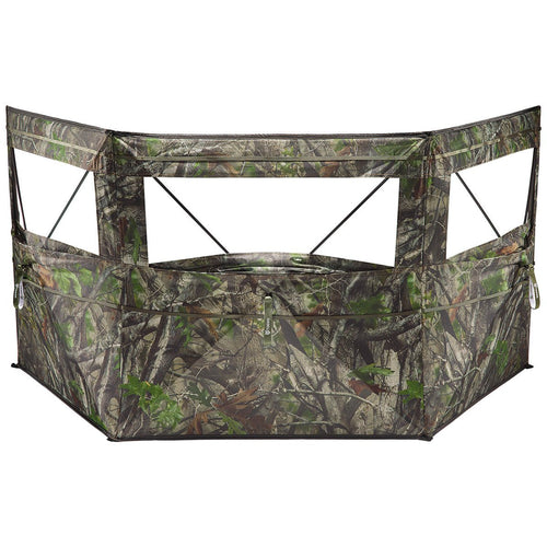 StrutBack Turkey Vest with Kickstand See Through Turkey Hunting Blind Bundle - TideWe