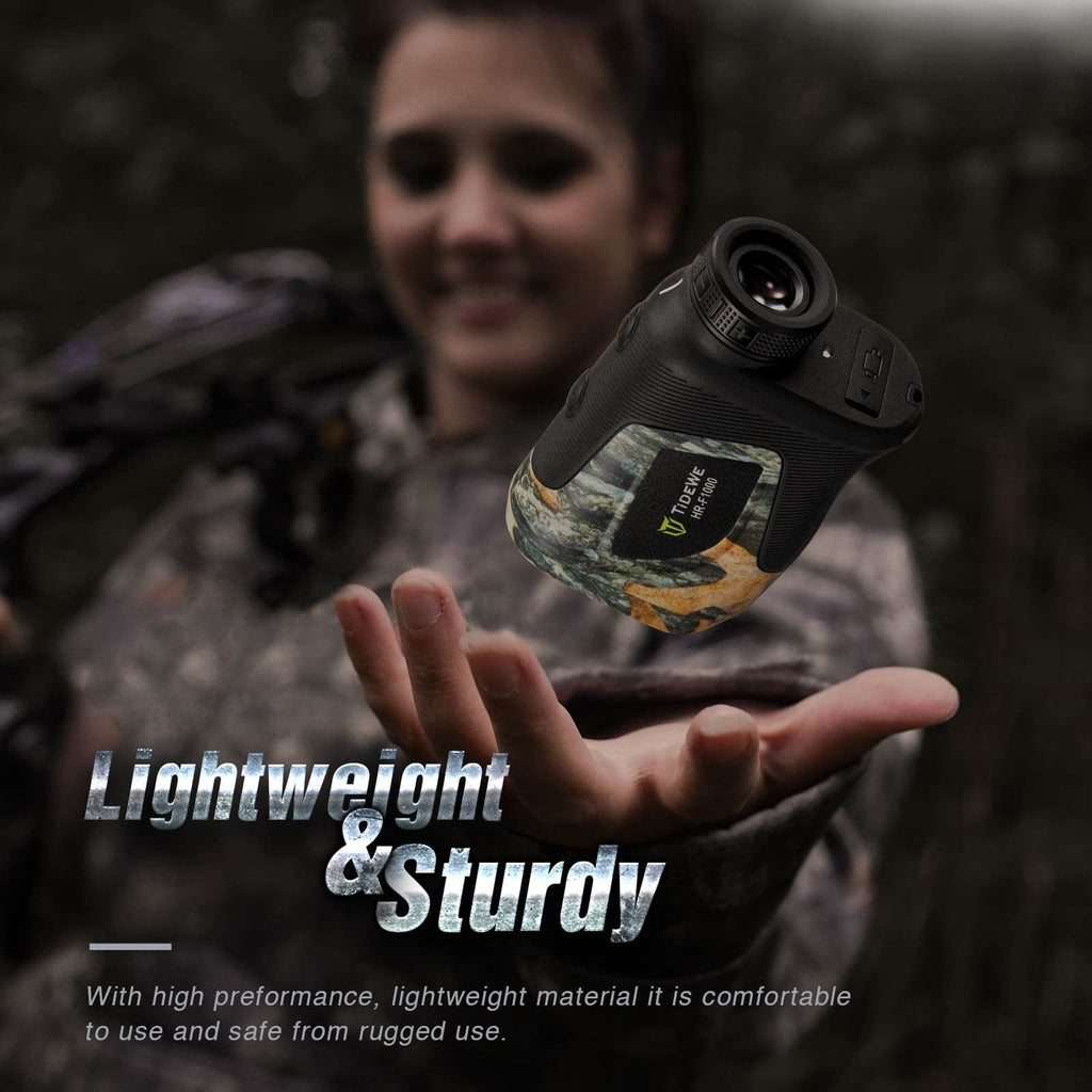 Lightweight and sturdy monocular rangefinder