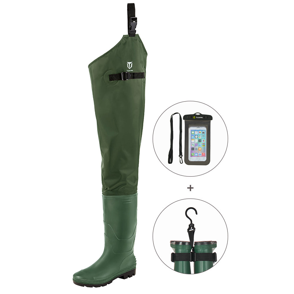 Waterproof Fishing Boots, Pvc Hip Waders Boots, Thigh Fishing Boots